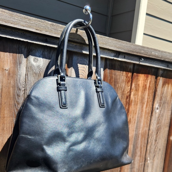 Tory Burch Dome Shaped Leather Satchel - Picture 2 of 14